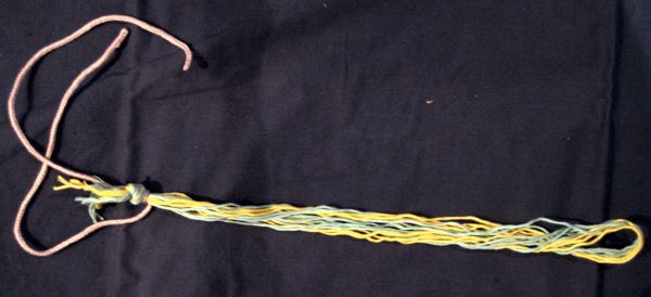 Finished warp